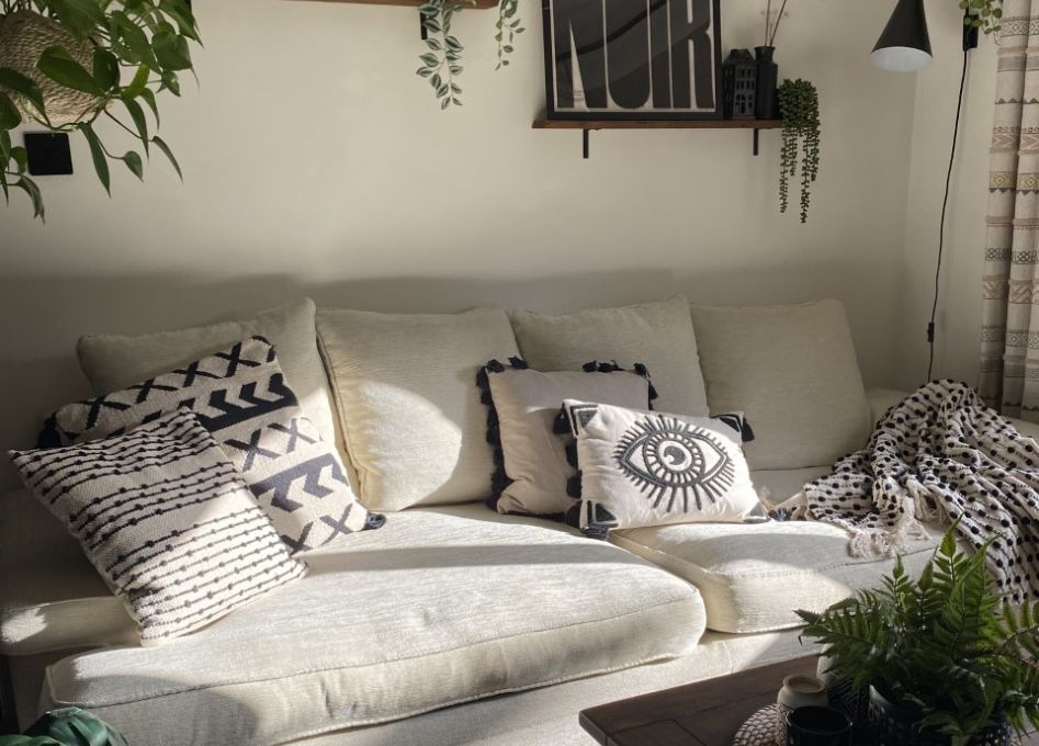 Nordic Design Cushion Style Geometric Modern Simple Cushion Sofa Big Cushion  Living Room Bedroom Pillow Pillows