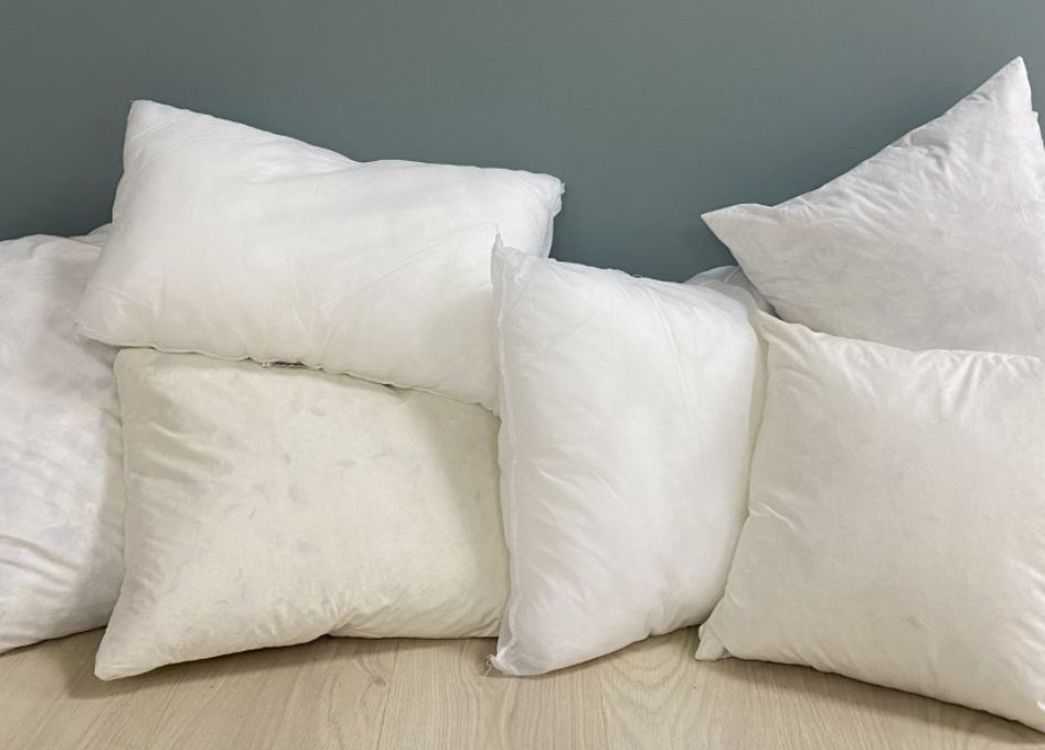 Quality feather cushion insert For Comfort and Relaxation