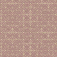 Geometric Pink Wallpaper - Bee Deco Gold Foil Wallpaper Sample Blush furn.