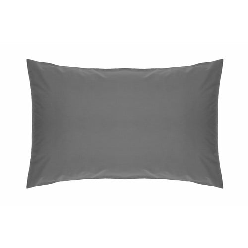  Grey Bedding - 200 Thread Count Cotton Percale Pillowcase Grey miah.