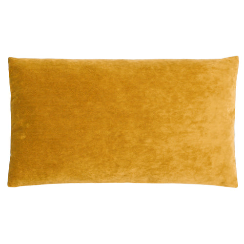 Plain Yellow Cushions - Camden Micro-Cord Corduroy Cushion Cover Mustard furn.