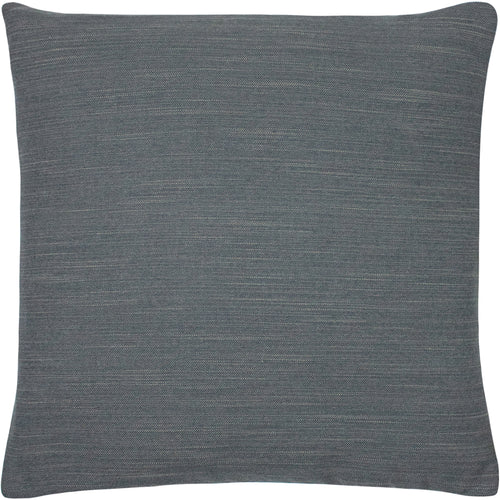 Plain Grey Cushions - Dalton Slubbed Cushion Cover Charcoal Evans Lichfield