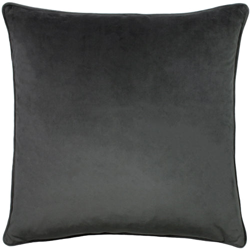 Animal Grey Cushions - Hortus Bee Cushion Cover Charcoal Paoletti