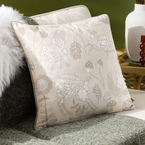 Animal Grey Cushions - Nook  Cushion Cover Greige furn.