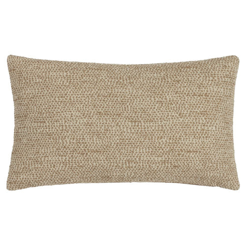 Spotted Brown Cushions - Tiona Rectangular Cushion Cover Nougat/Toffee HÖEM