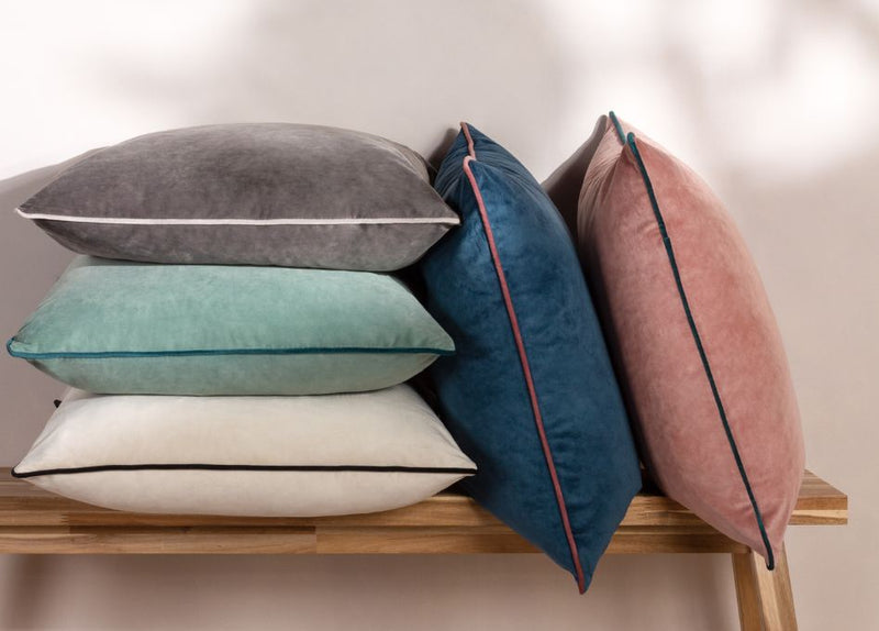 how to clean your decorative cushions: covers + pads.