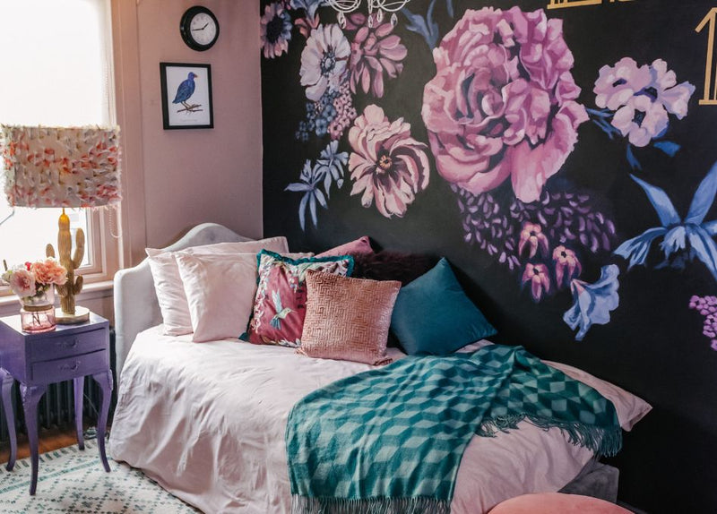 how to decorate your home with florals this summer.