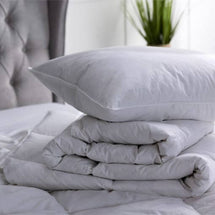 Quilts + Pillows.