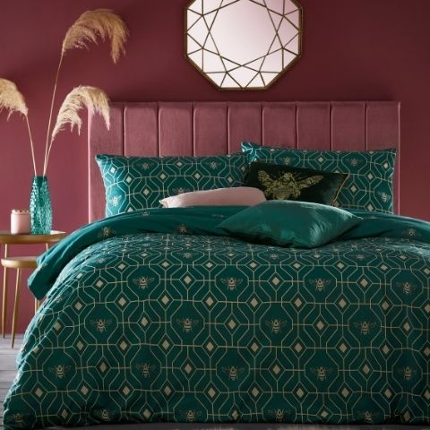 furn. Geometric Duvet Cover Sets