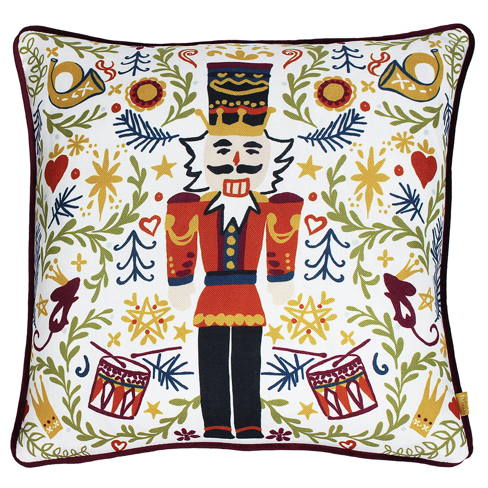 Nutcracker Christmas Cushion Multicolour