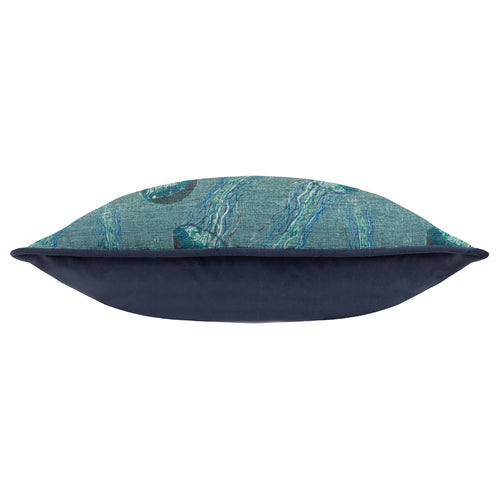 Animal Blue Cushions - Abyss Jellyfish Cushion Cover Petrol Wylder
