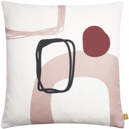 Abstract Pink Cushions - Aida 100% Recycled Cushion Cover Blush furn.