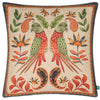 Wylder Akamba Parrot Duo Cushion Cover in Cinnabar Red