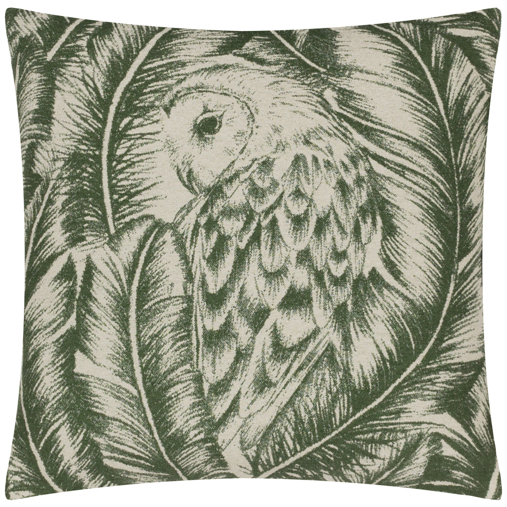 Albus Jacquard Cushion Green