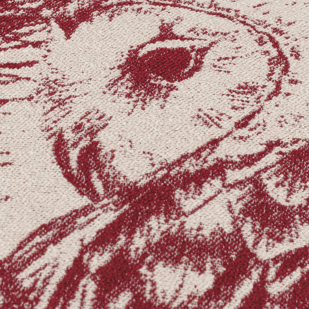 Albus Jacquard Cushion Redwood