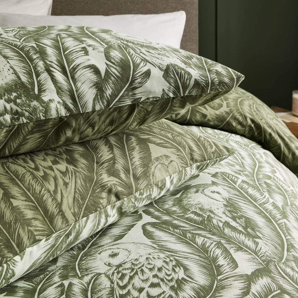 Albus Heritage Duvet Cover Set Forest Green