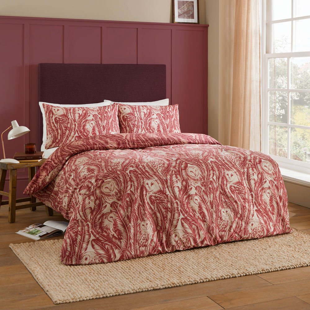 Albus Heritage Duvet Cover Set Redwood