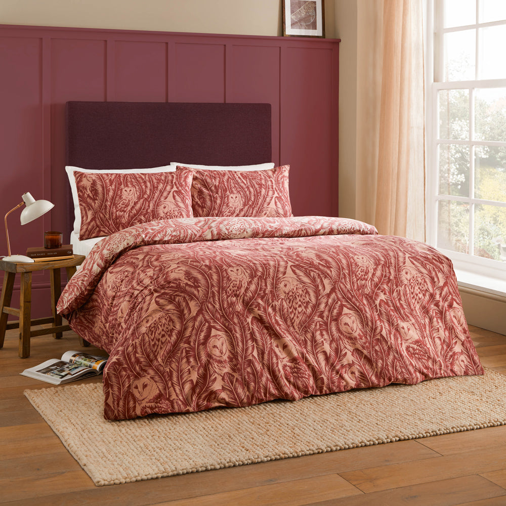 Albus Heritage Duvet Cover Set Redwood