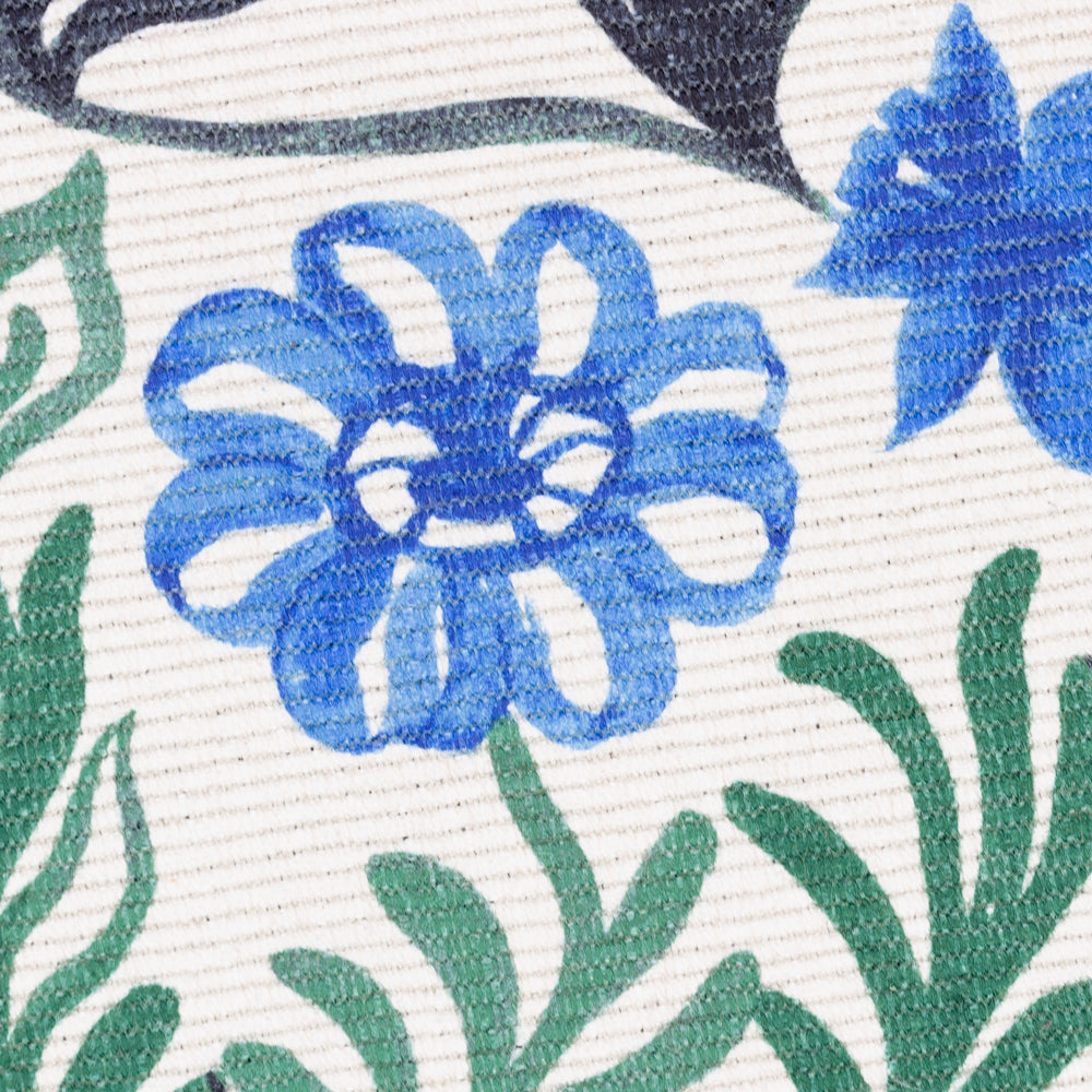 Alentejo Blue Indoor/Outdoor Washable Rug Ocean