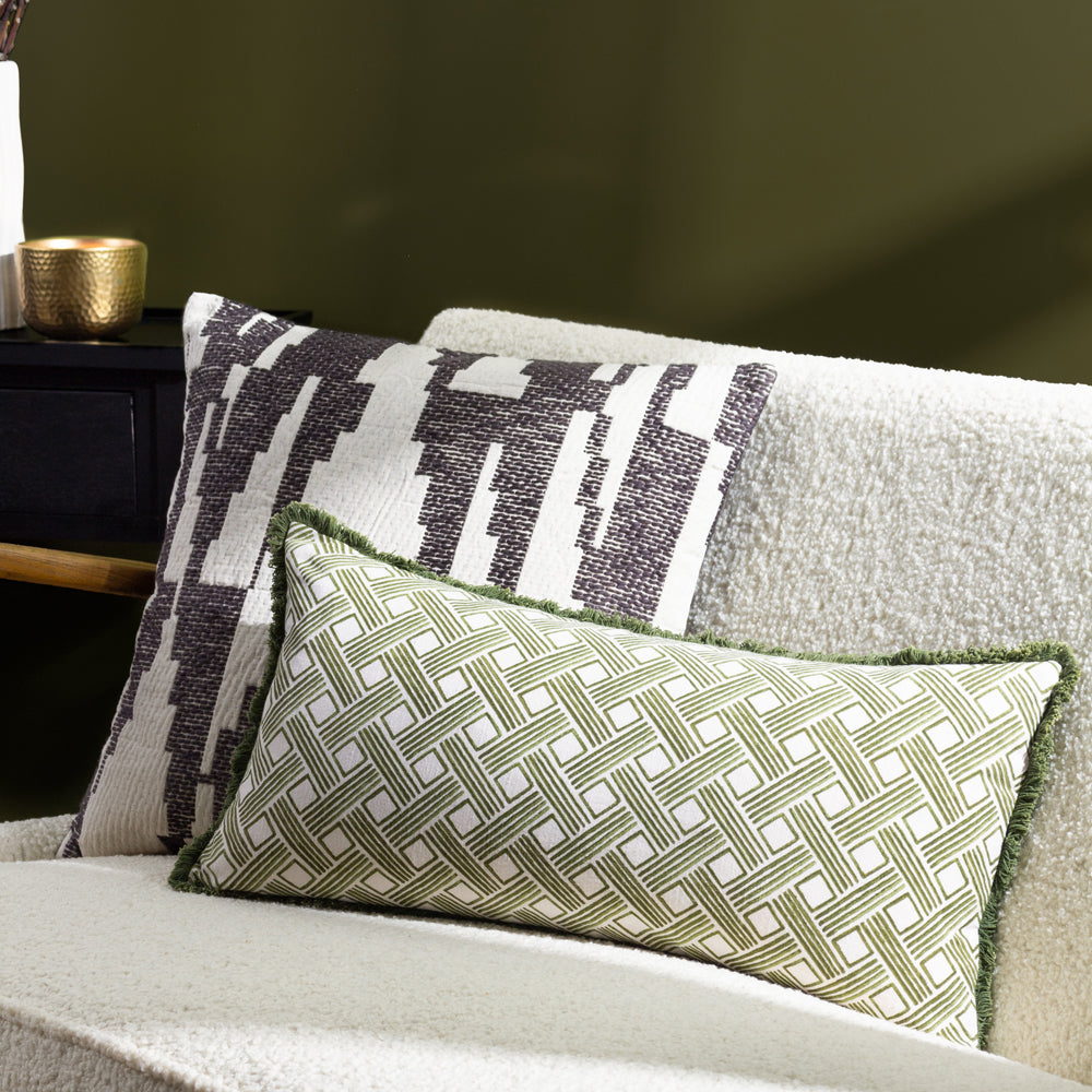 Alexa Rectangular Cushion Olive