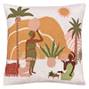 furn. Alia Abstract Cushion Cover in Sand