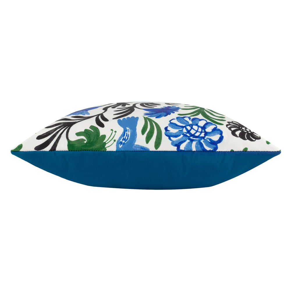 Aljento Blue Outdoor Cushion Cover in Ocean