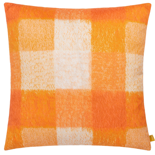 Check Orange Cushions - Alma  Cushion Cover Orange furn.