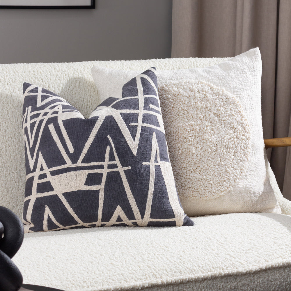 Almo Cushion Ecru