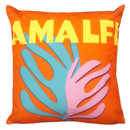 Global Orange Cushions - Amalfi Outdoor Cushion Cover Tangerine furn.
