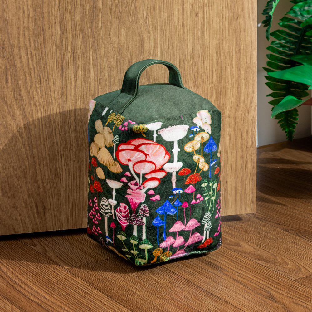 Abstract Green Accessories - Amanita  Door Stop Green furn.