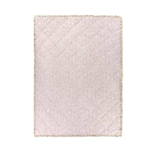 Amelia 100% Cotton Quilted Bedspread Blush