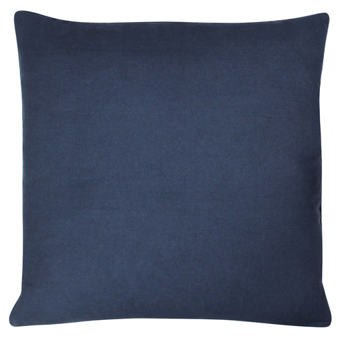 Floral Blue Cushions - Angeles Floral Velvet Cushion Cover Navy furn.