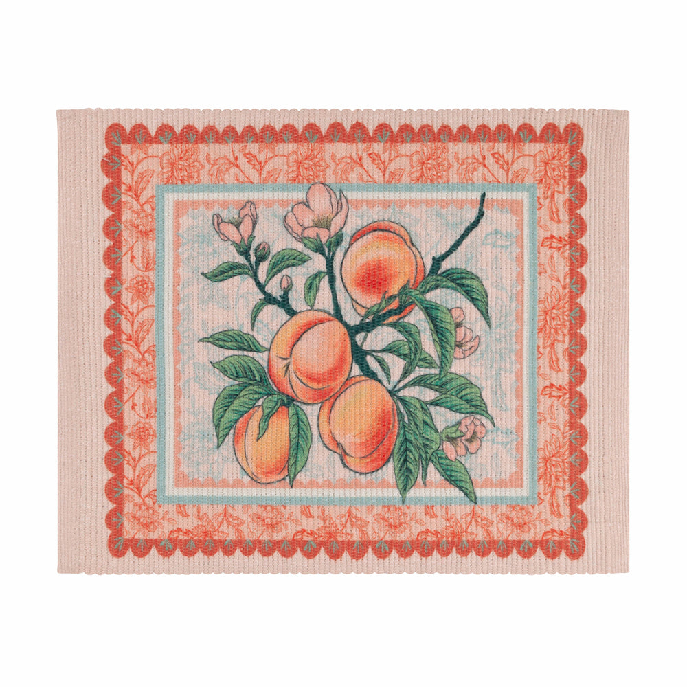 Anemone Peaches Indoor/Outdoor Set of 4 Placemats Multicolour