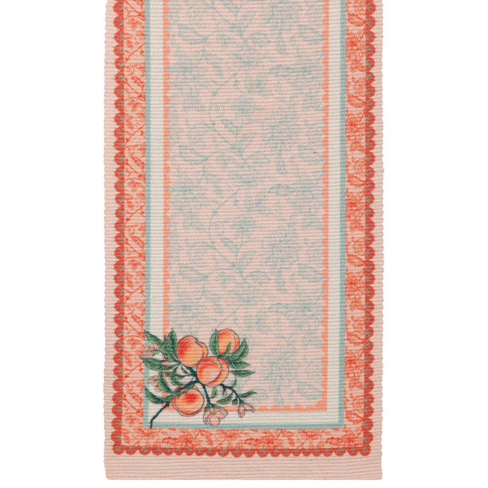 Anemone Peaches Indoor/Outdoor Table Runner Multicolour