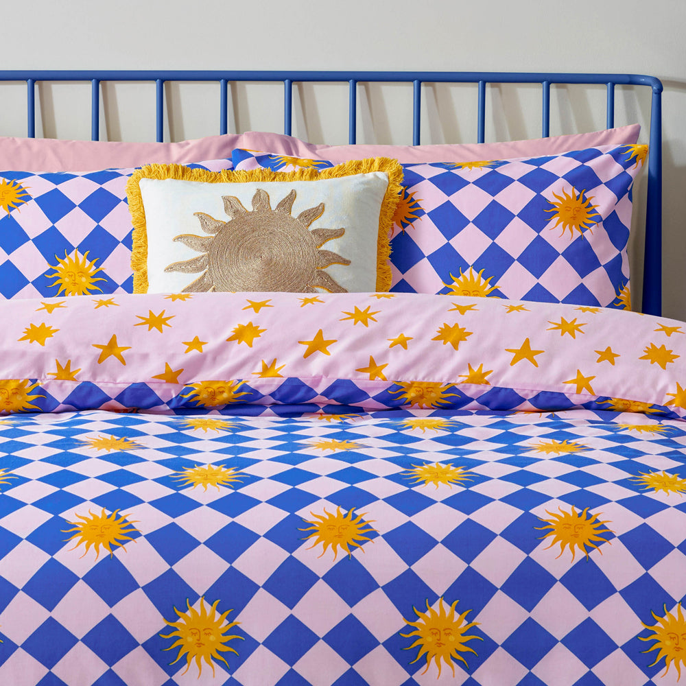 Antares Printed Duvet Cover Set Multicolour