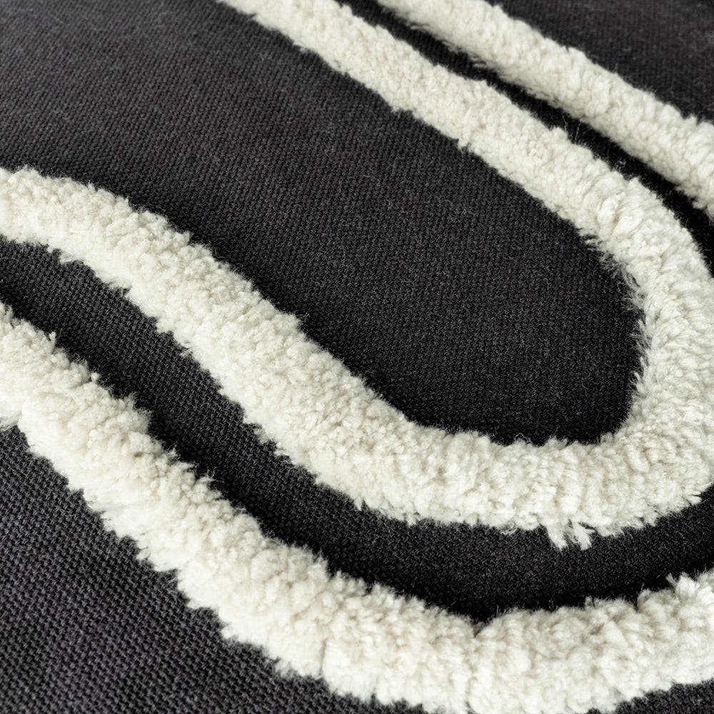 Archie Tufted Cushion Mono