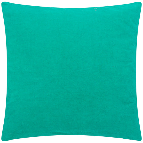 Abstract Green Cushions - Archie Tufted Cushion Cover Turquoise/Purple Heya Home