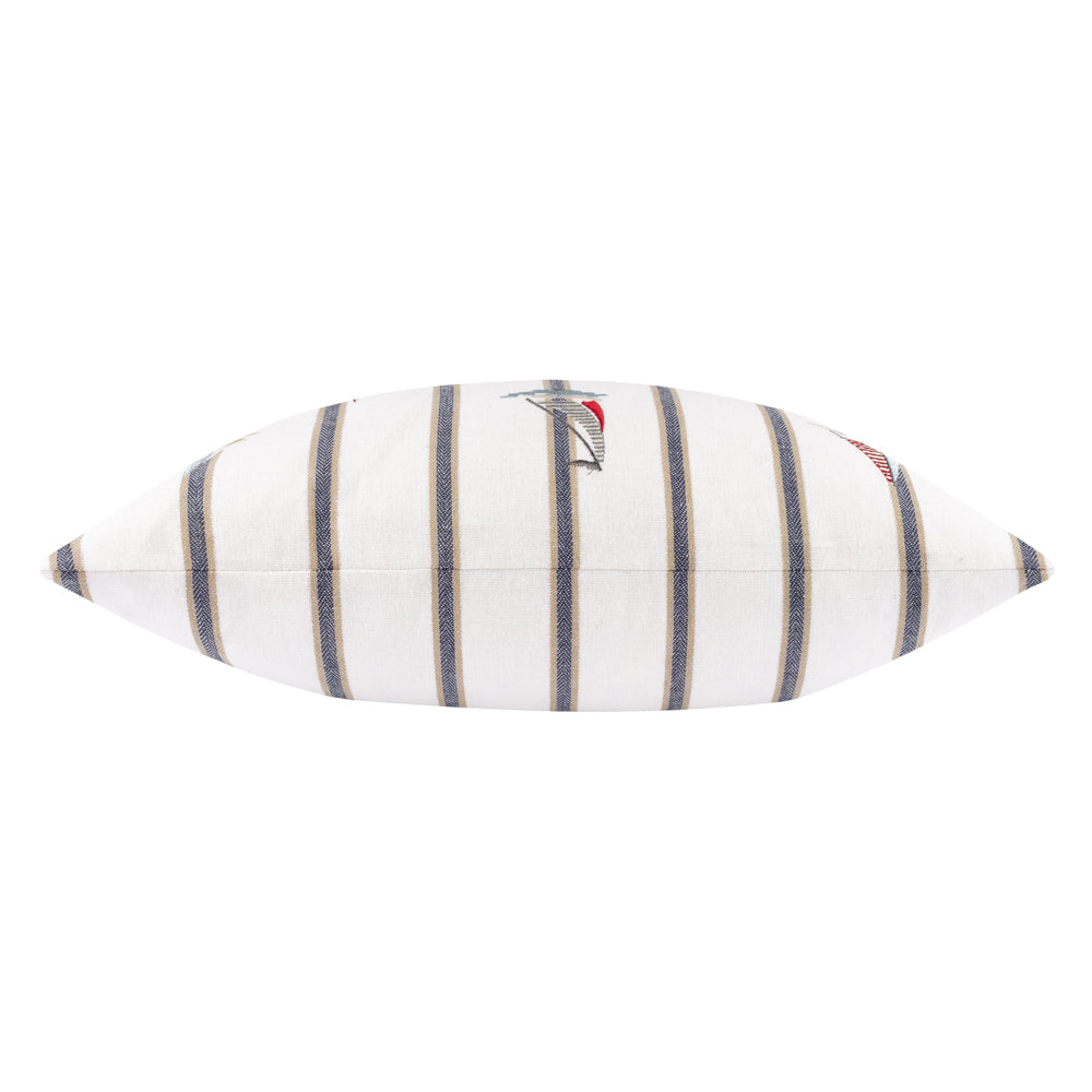 Abersoch Regatta Square Cushion Ecru