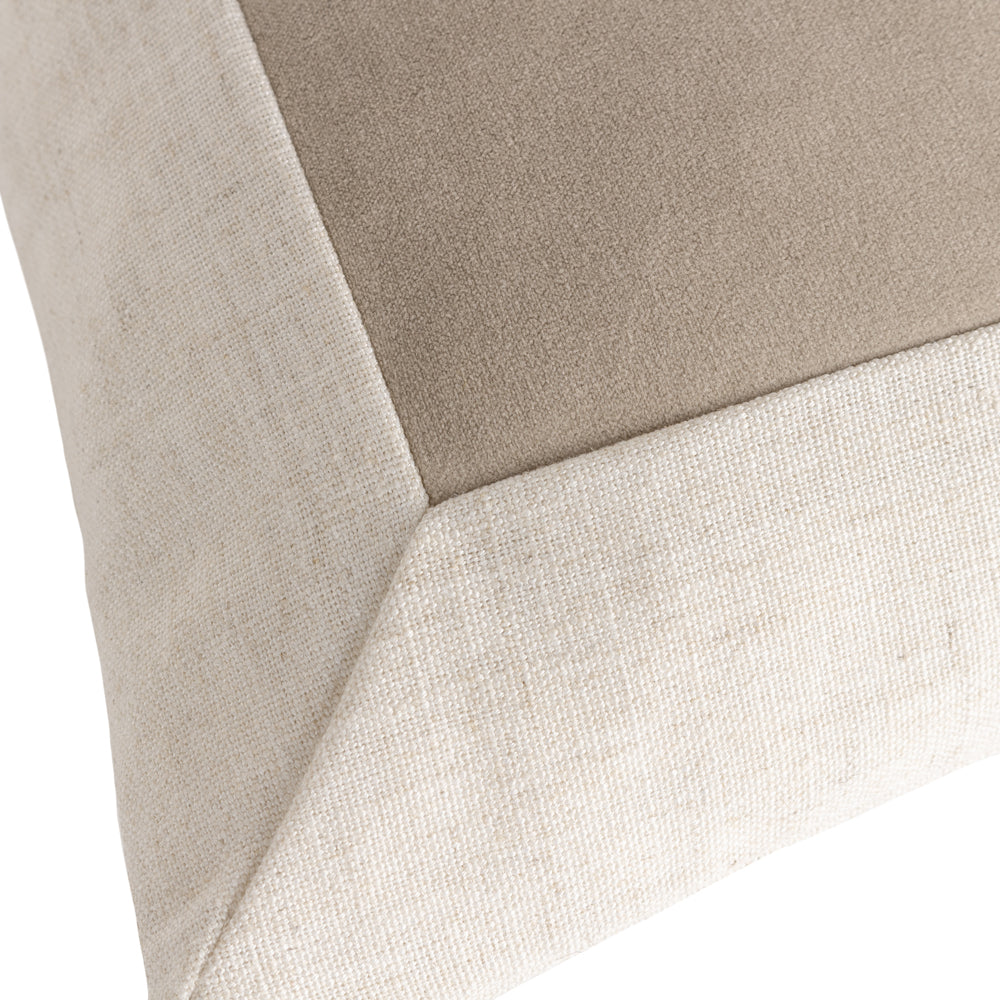 Auden Linen Velvet Cushion Doe