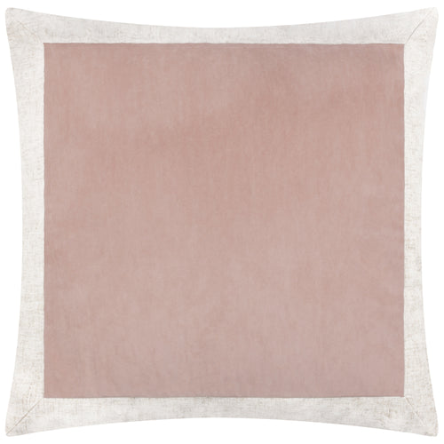 Plain Pink Cushions - Auden Matte Velvet Cushion Cover Dusty Rose Yard