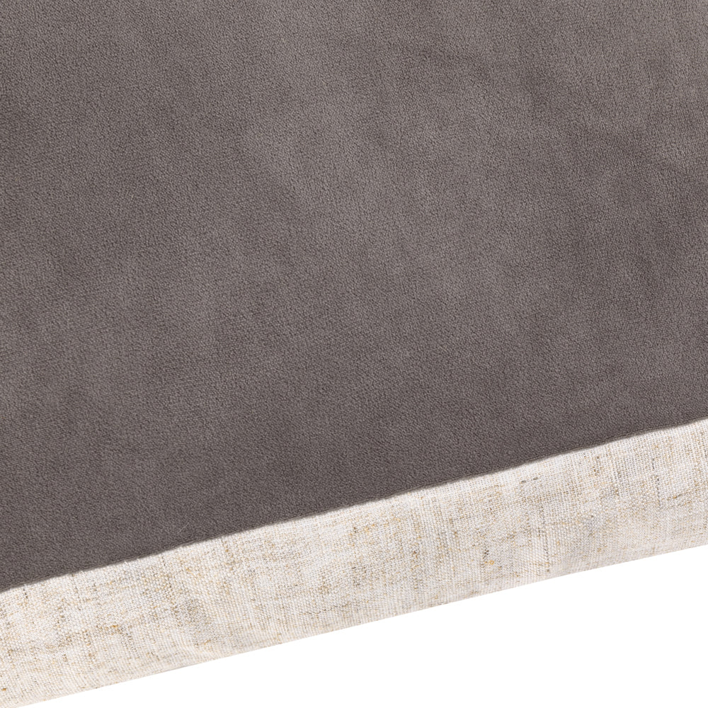 Auden Matte Velvet Cushion Taupe