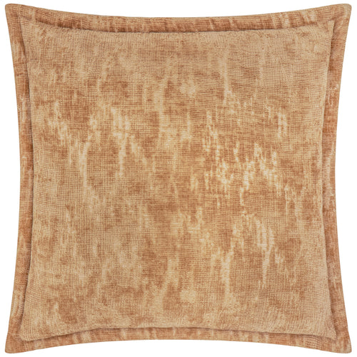 Aurelio Chenille Jacquard Cushion Caramel