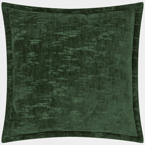 Aurelio Chenille Jacquard Cushion Emerald