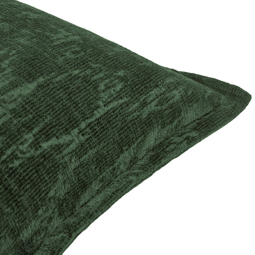 Aurelio Chenille Jacquard Cushion Emerald