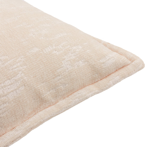 Aurelio Chenille Jacquard Cushion Ivory