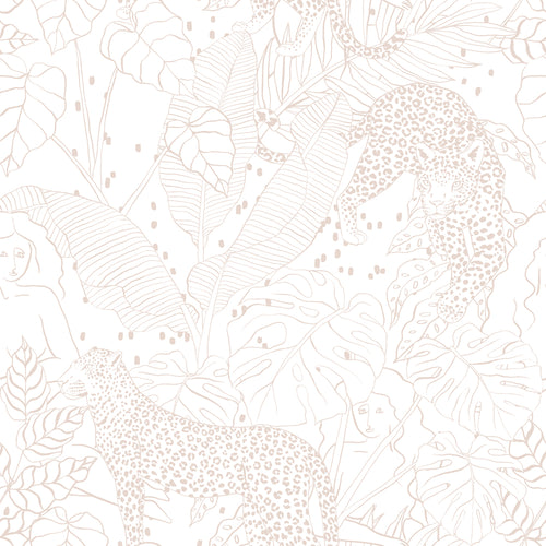 Animal Pink Bedding - Aurora Botanical Duvet Cover Set Blush furn.