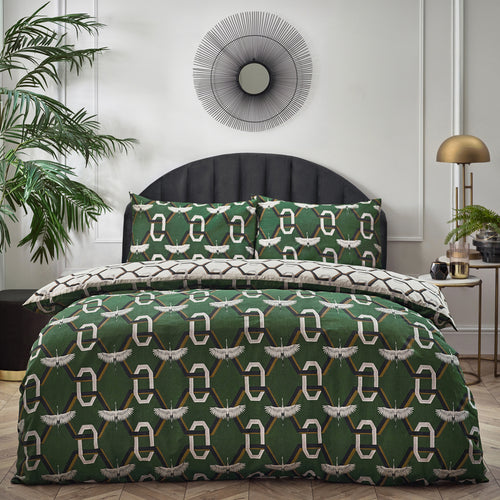 Animal Green Bedding - Avalon  Duvet Cover Set Green furn.