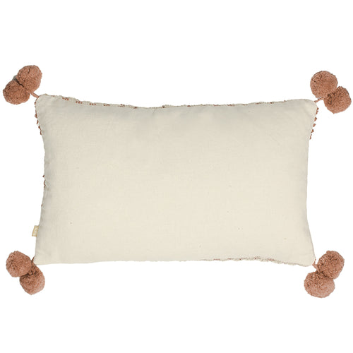  Brown Cushions - Ayaan Pom-Pom Cushion Cover Cinnamon furn.