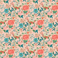 Floral Pink Wallpaper - Azalea  Wallpaper Sample Pink furn.