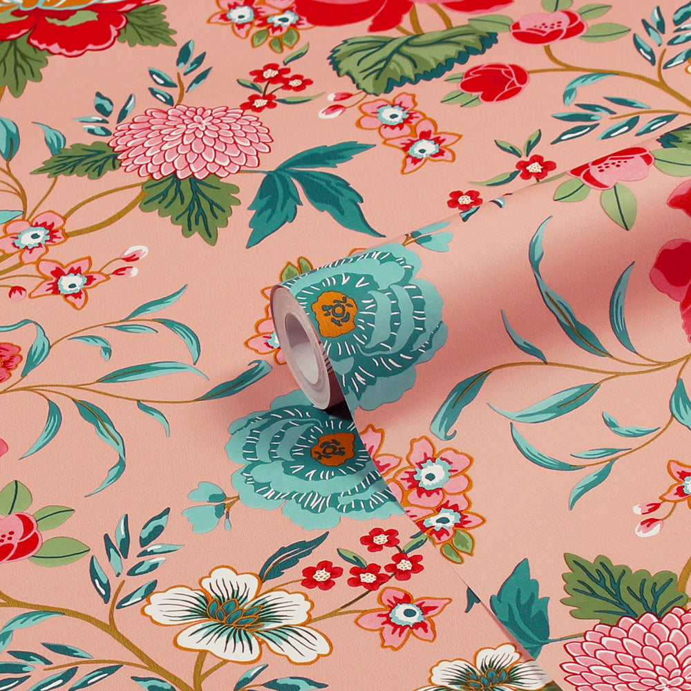 Azalea Wallpaper Sample Pink